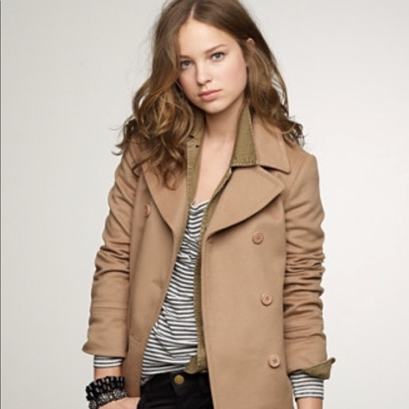 cute peacoat