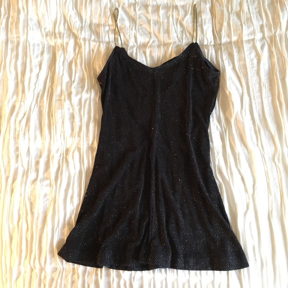 Glitter slip dress