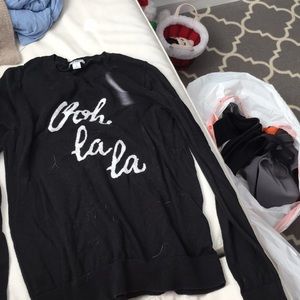 Ooh La La Old Navy sweater large worn once