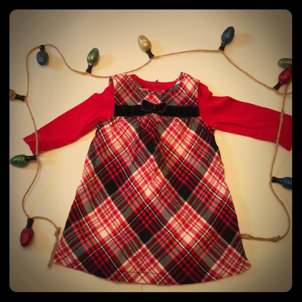 Holiday jumper and onesie set. Carters 6-9 months