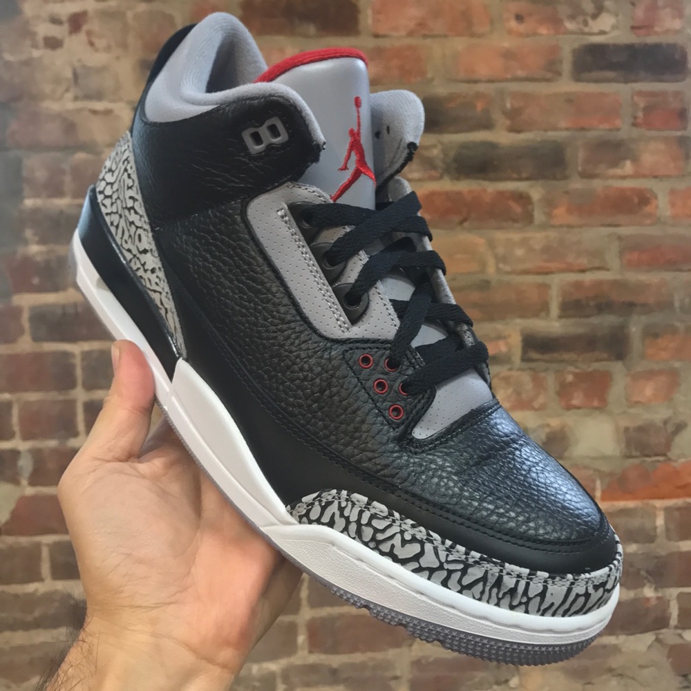 Air Jordan 3 Black Cement (2011) sz 11.5 Deadstock - Picture 1 of 8