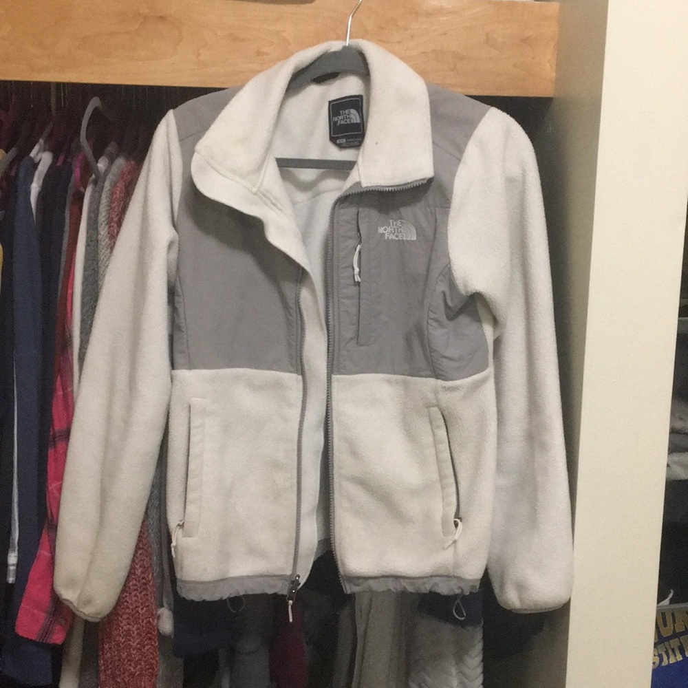 White Northface Jacket