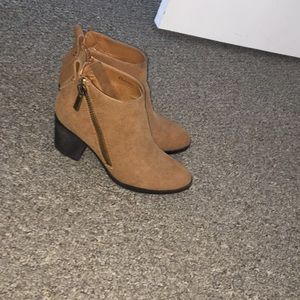 Brown booties