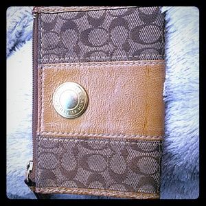 Coach keychain coin purse