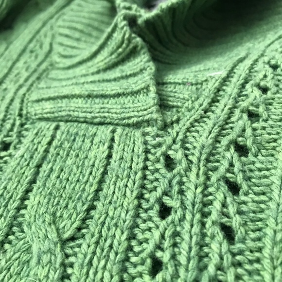 Old Navy Green Knit Sweater x-Small - Picture 2 of 3