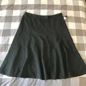 East 5th- Black flare skirt