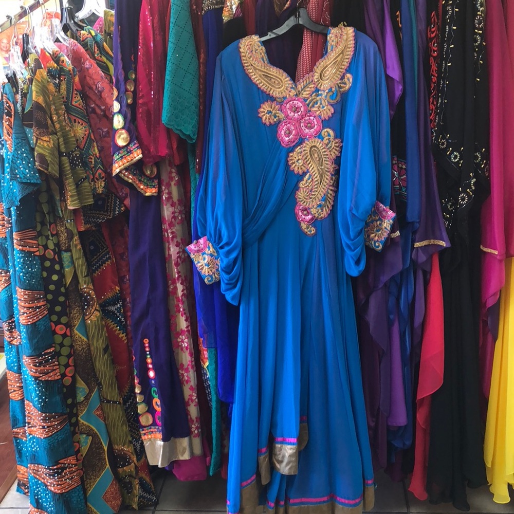 Light blue Indian dress
