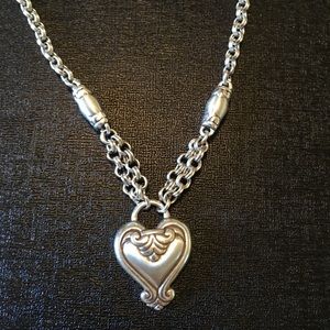 Brighton heart necklace
