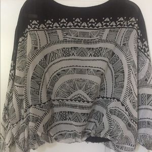 Cynthia Vincent Dolan sleeve blouse