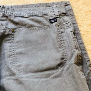 Grey mens patagonia pant