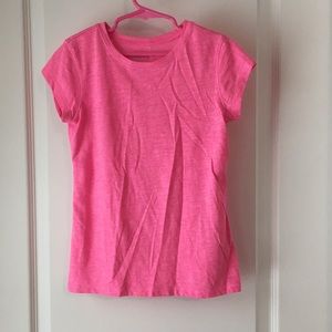 Kids pink short sleeve t-shirt