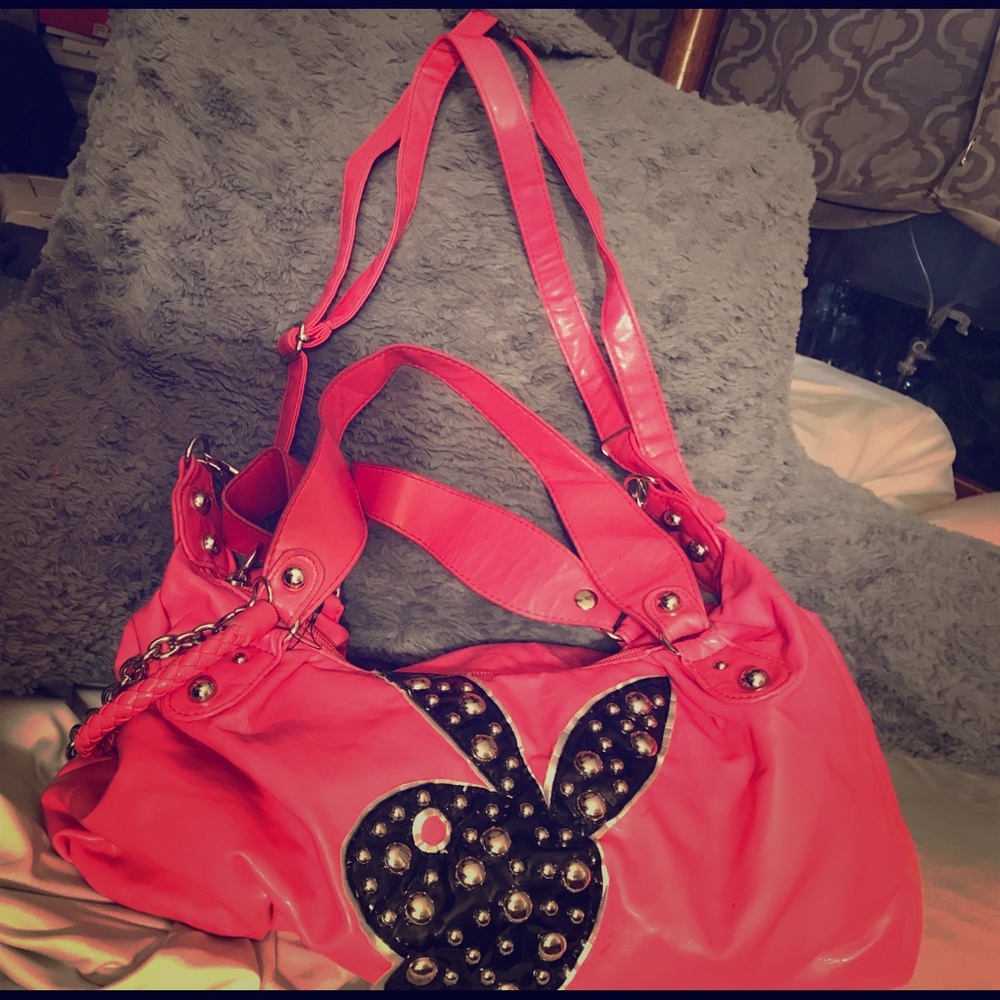 Pink Playboy bunny  purse