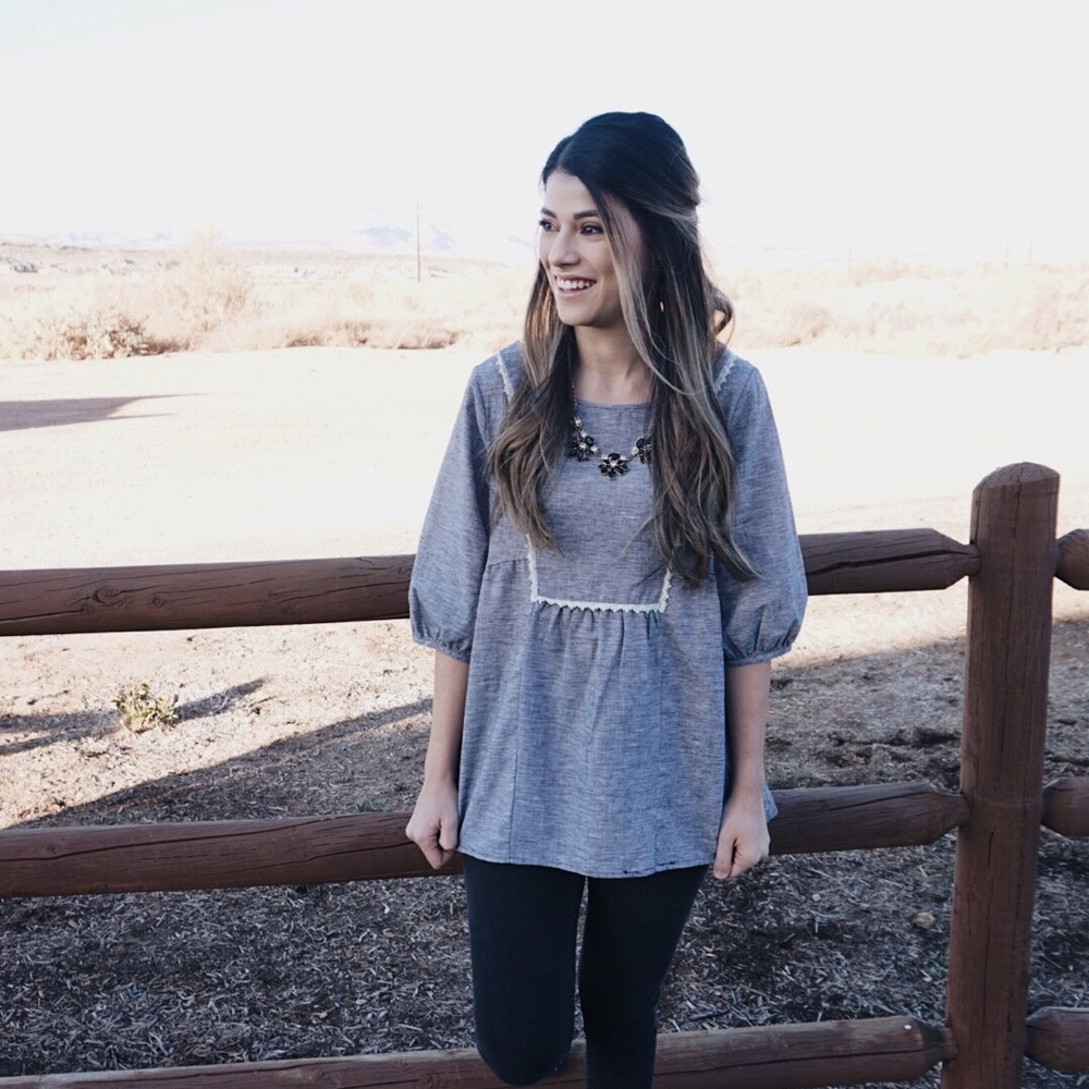 Madelyn Linen Top