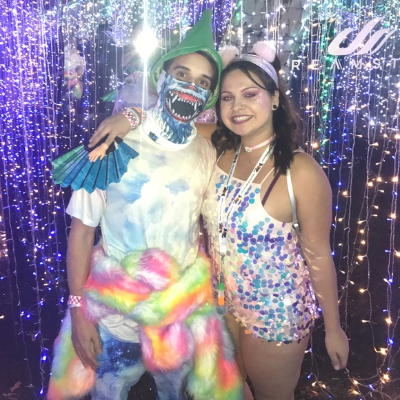 Sequin Rave Mini Dress - Picture 3 of 3