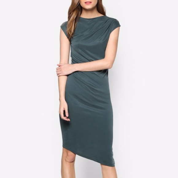 Topshop Dresses & Skirts - Topshop Asymmetric Drape Dress