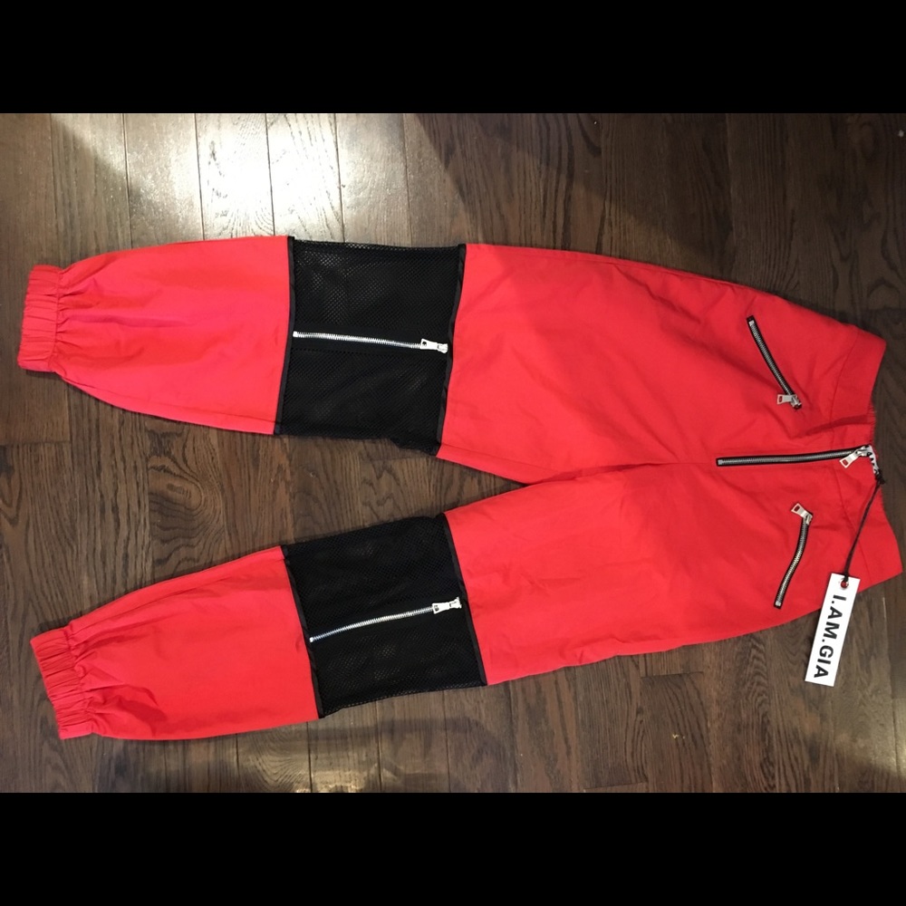The Gwen Pant in red from I.Am.Gia the Label