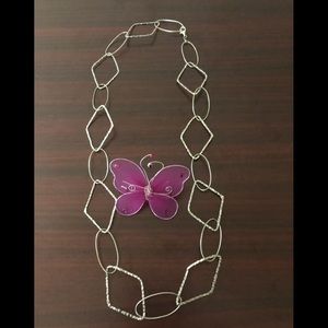 Sterling Silver Necklace Italian 925 04218P3