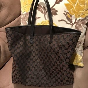 Used large Gucci tote
