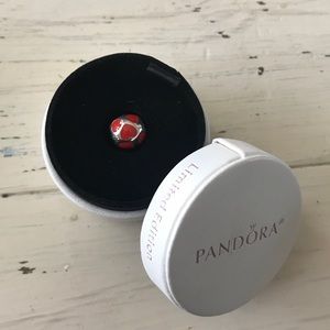 Pandora RETIRED love you, orange charm. Brand new!