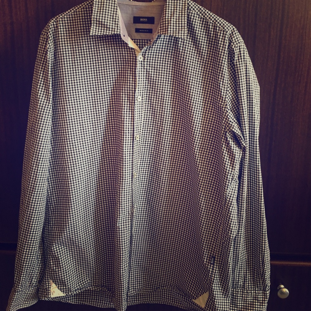 BOSS Hugo Boss 100% cotton shirt