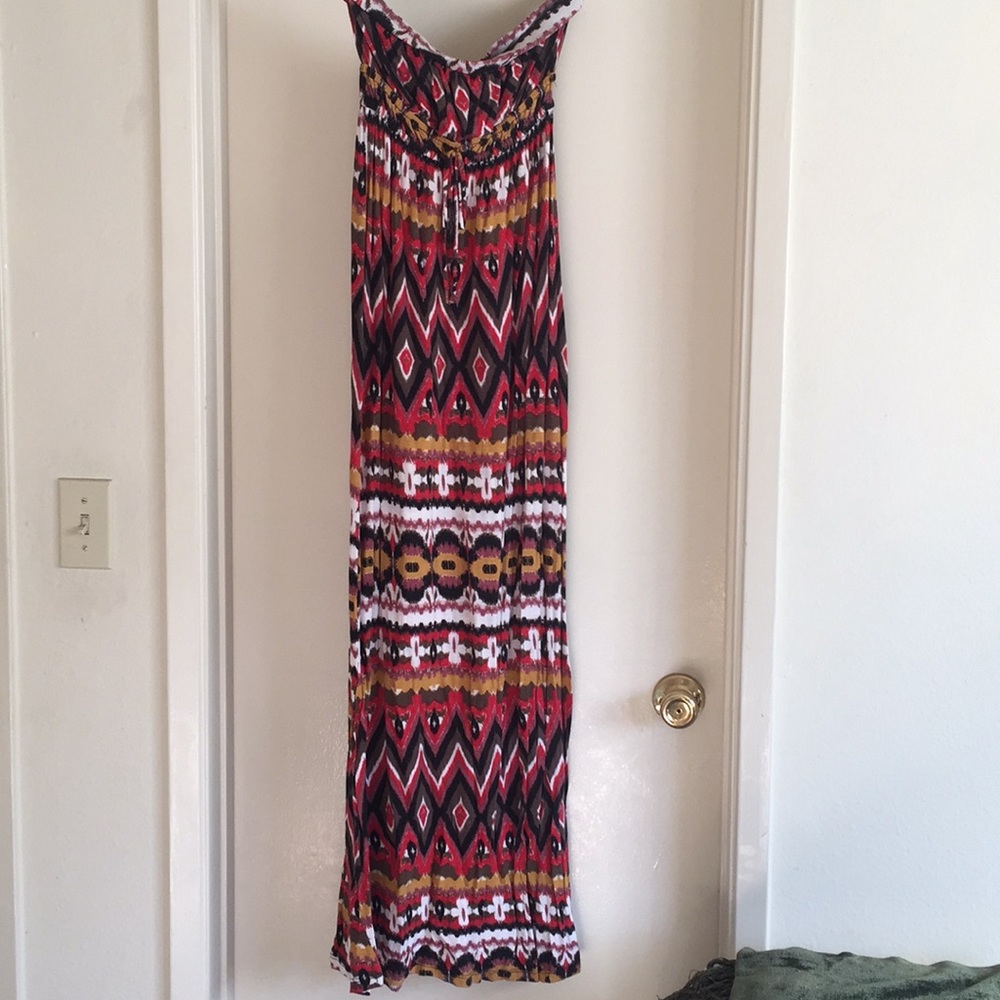 Strapless dress