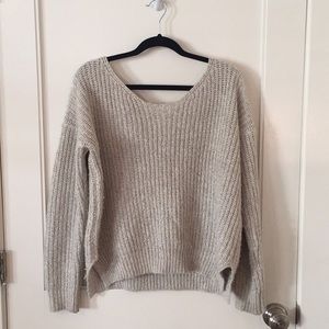 Urban Outfitters Cross Back Sweater