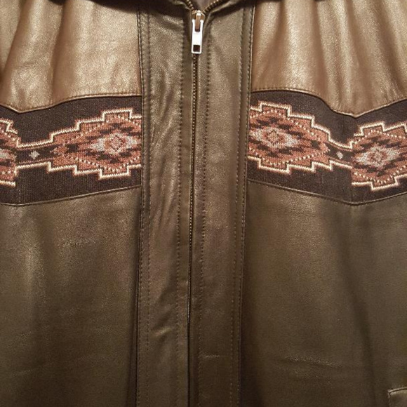 Genuine Lamb Bomber Jacket by Joseph Barry - Picture 2 of 5