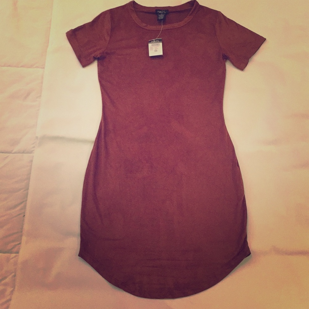 Brown Shirt dress (XS)