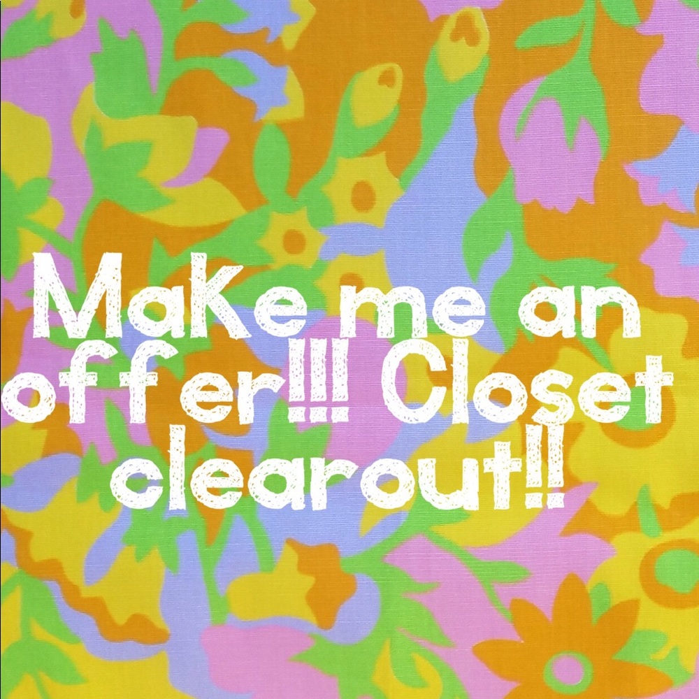 Closet Clear out!!! Make me an offer