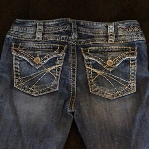 Silver “Pioneer” Bootcut jeans
