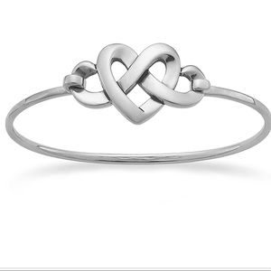 James Avery Heart Knot Hook-On Bracelet