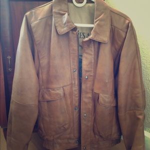 Mirage genuine leather bomber jacket from Paris