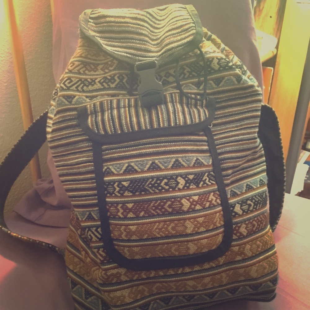 Lowest price!! Authentic Peruvian backpack
