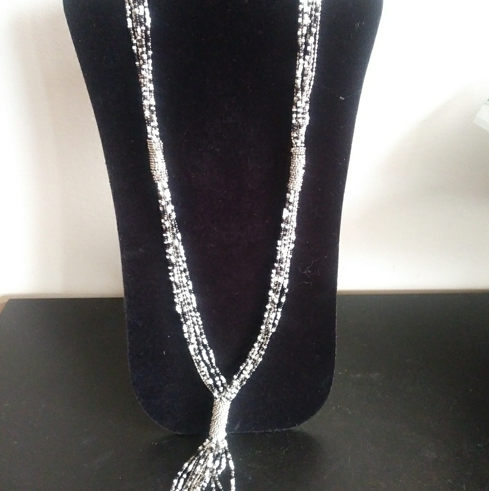 Beaded long necklace!🎆🎇