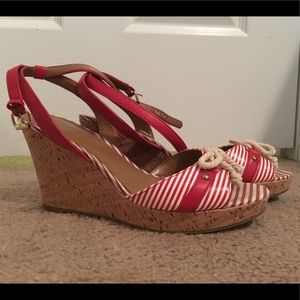 Sperry top sider, platform sandals