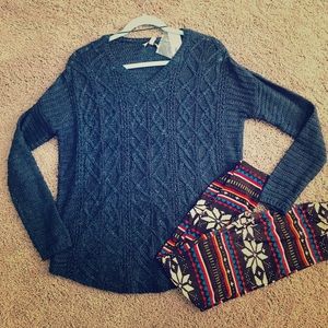 NWT Oversized Navy Sweater