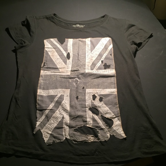 ❌SOLD❌Denim & Supply Union Jack Graphic Tee - Picture 5 of 6