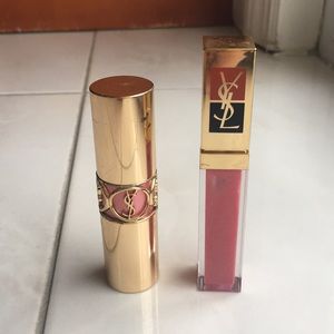 YSL Lipstick/Lip Gloss Bundle