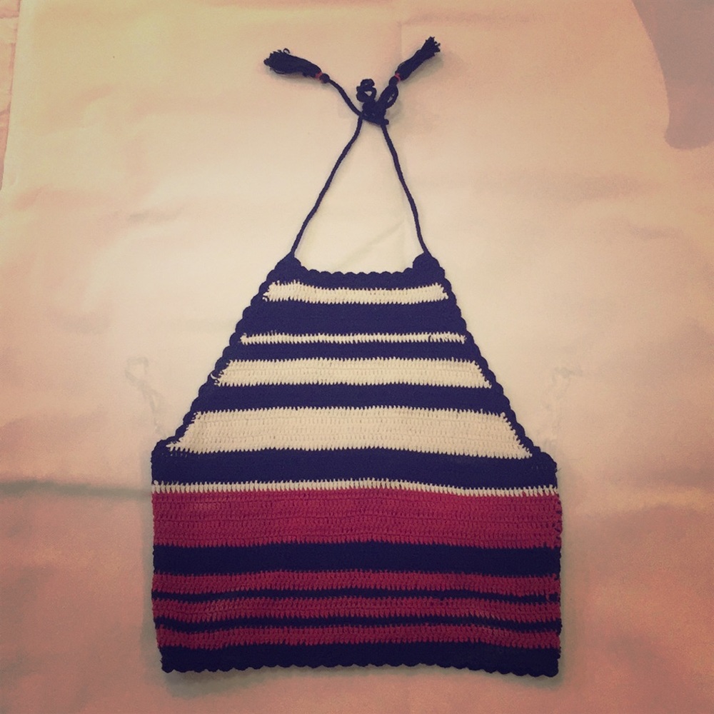 Beach Knit Crop Top (S)