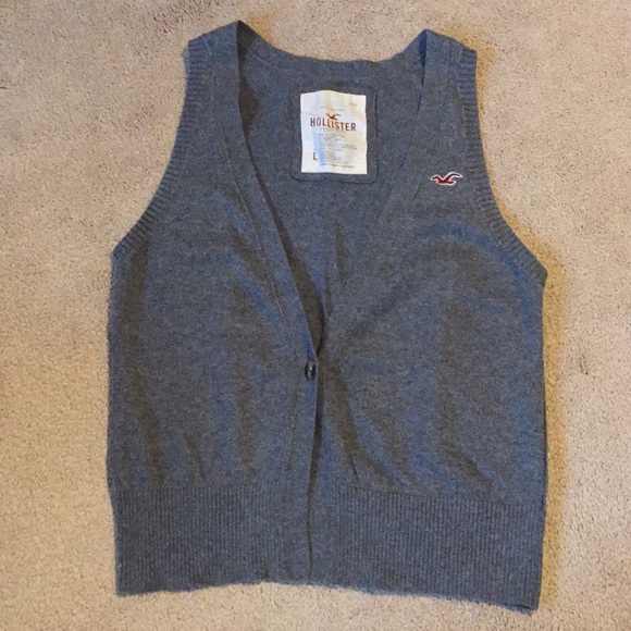 Sweater vest hollister clearance