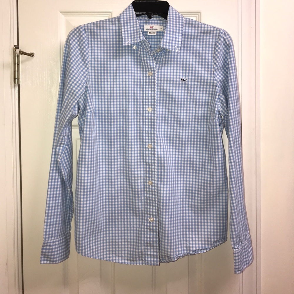 Vineyard Vines Women’s Gingham button down