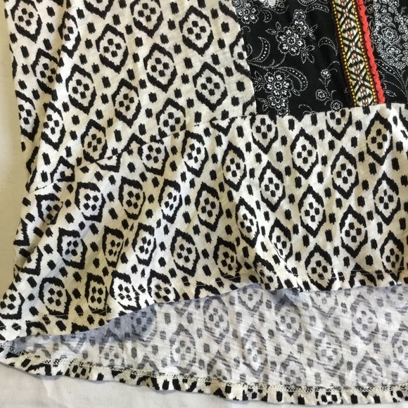 Anthropologie Akemi + Kin split-neck ikat top - Picture 5 of 8