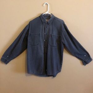 Levi’s Medium 100% Cotton Gray Button Down