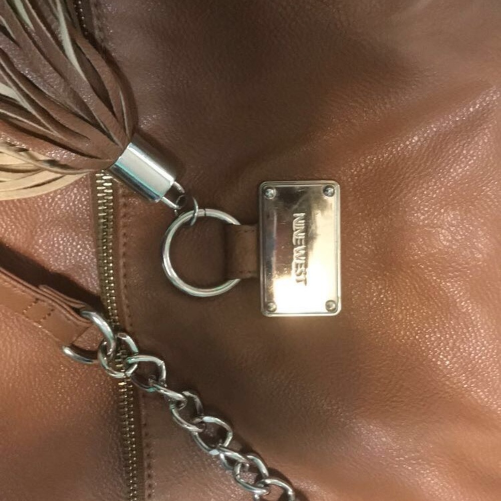 Brown Nine-West shoulder bag