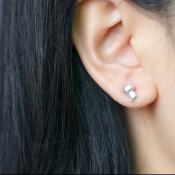 New 925 Sterling Silver Cat Boutique Earrings - Picture 3 of 5