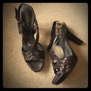 Ralph Lauren heeled sandals