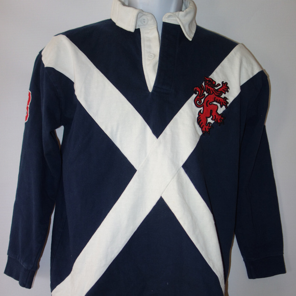 Rugby Nations Other - Rugby Shirt Mens #8 Blue White
