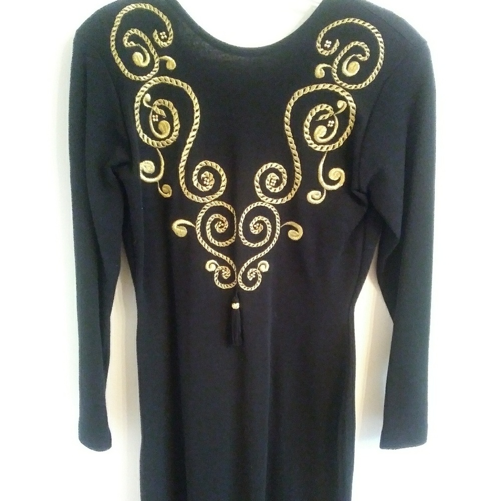 Vintage Knit knee length dress!!🎆🎇