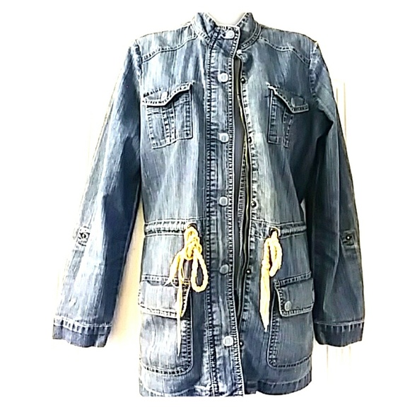Jackets & Blazers - WOMENS JEAN JACKET SIZE M
