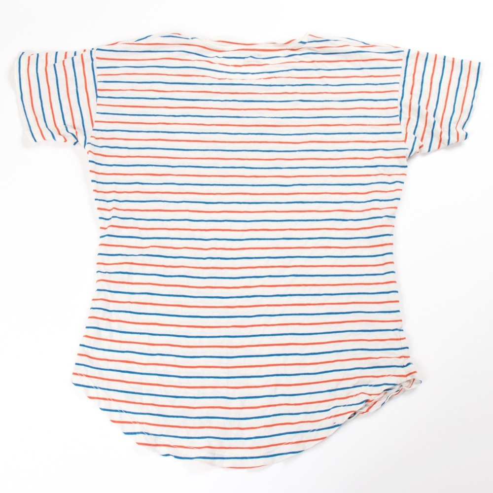 ❌Sold❌Madewell whisper cotton brion stripe tee - Picture 5 of 5